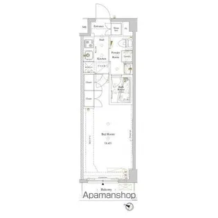 ルクレ高円寺アジールコート【210号室】の間取り