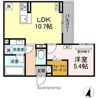 Unora【2階】の間取り