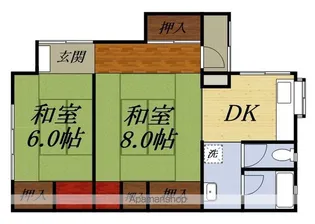 冨永ビル【1階】の間取り