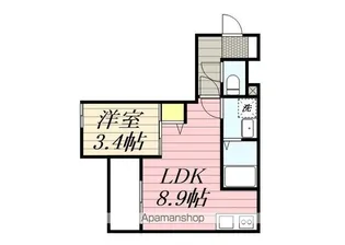 GAIA 櫛原【1階】の間取り