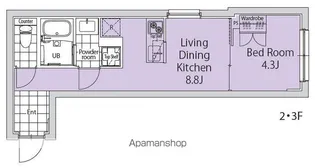 EXAM新中野Ⅱ【301号室】の間取り