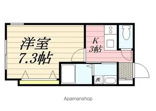 ノースパーク千葉【1階】の間取り