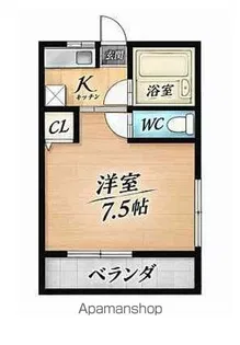大塚ハイツ【3階】の間取り