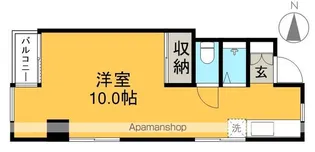 クリエート原【4階】の間取り