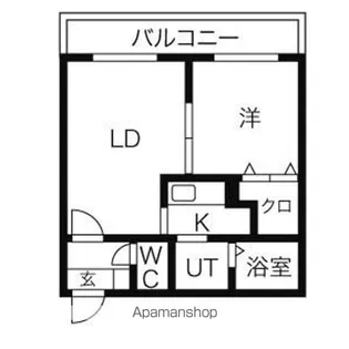シティプラザ澄川【4階】の間取り