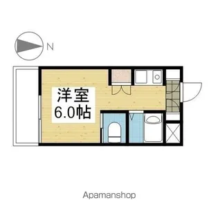 スミタスヴィレッジ高砂【404号室】の間取り