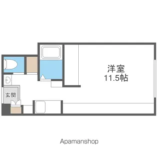 ライオンズマンション第7大通【3階】の間取り