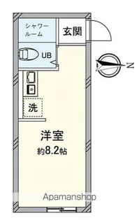 サントリーニ【1階】の間取り