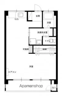 ソフィアコート庚午中Ⅳ【5階】の間取り