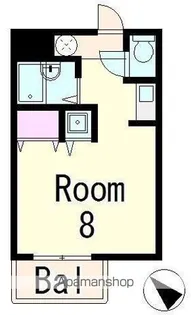 ファイネスコート草津【804号室】の間取り