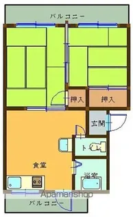 マンション和歌山【C-1号室】の間取り