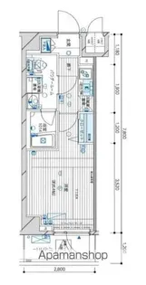 メインステージ高円寺【4階】の間取り