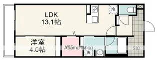 (仮)リバブル富士見台【4階】の間取り