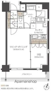 CLUB NEXUS 薬院大通【10階】の間取り