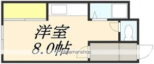 サンヴァレー【104号室】の間取り