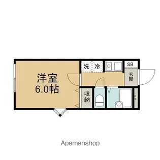 コスモピア・K【201号室】の間取り