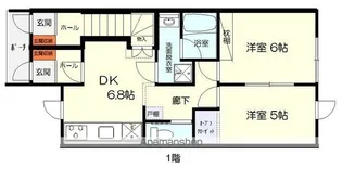 ソラーナ【1階】の間取り