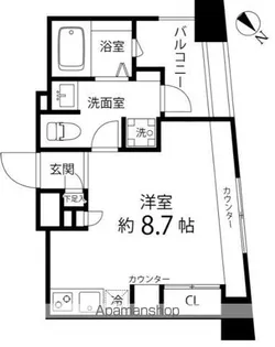 レニール本駒込【5階】の間取り
