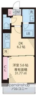 東京都中野区中野3丁目【マンション】の間取り