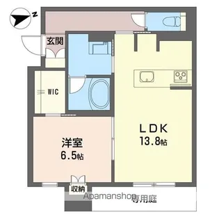 ソフィーガーデン【103号室】の間取り