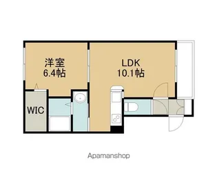 LOUVET9(ルーヴェ ナイン)【302号室】の間取り