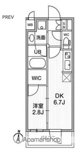 ALTERNA住吉【6階】の間取り