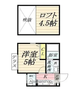 レジデンス菊名【1階】の間取り