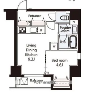 Dear WAN Court 王子飛鳥山【3階】の間取り