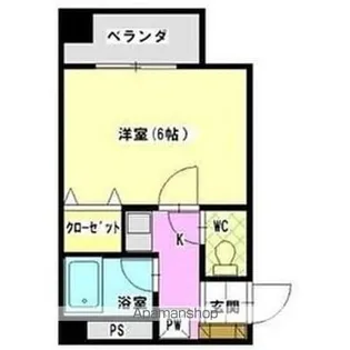 WEST1【4階】の間取り