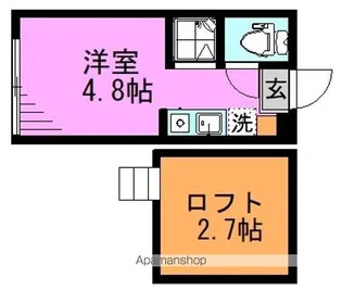 ハーモニーテラス南阿佐ヶ谷Ⅱ【1階】の間取り