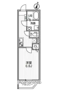 T’S CUORE柴又Ⅱ【1階】の間取り
