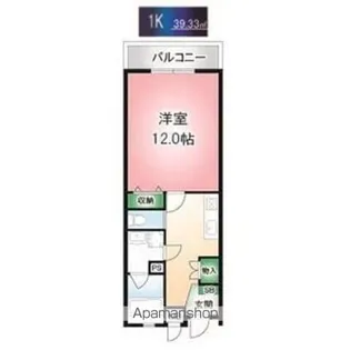 ディージービル小牧中央【4階】の間取り