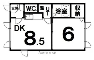 アーバンプロムナード【1階】の間取り