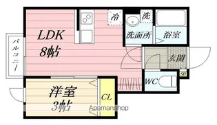 デュマンⅡ【1階】の間取り