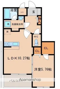 SKYWARD MOUNTAIN RESIDENCE【1階】の間取り