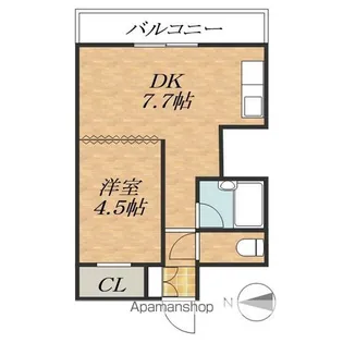 FIVE STAR【2階】の間取り