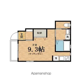 GREEN・FOREST B棟【1階】の間取り