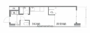 小金井本町ビル【9階】の間取り