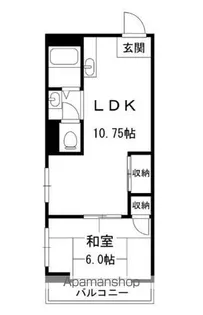 東栄コーポ【2階】の間取り