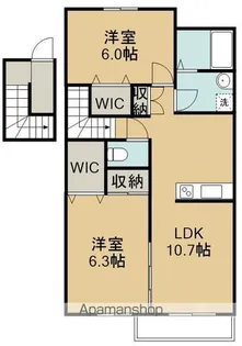 ルミエール【2階】の間取り