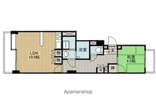 プレステージ諏訪湖 (305)【3階】の間取り