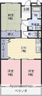 パストラルコート【3階】の間取り