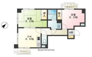 東京都豊島区南長崎4丁目【マンション】の間取り