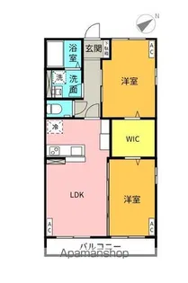 ノブレス オブリージュ 宇多津駅前桜通り【204号室】の間取り