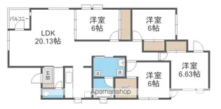 Malie FUJI【1階】の間取り