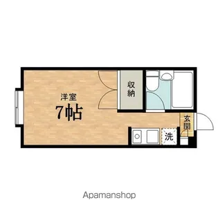 リトル日野【1階】の間取り
