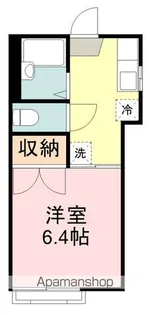 グリーンハイム【202号室】の間取り