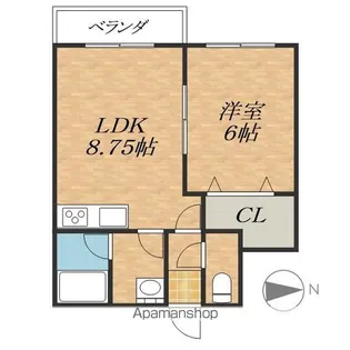 TMKⅡ【2階】の間取り
