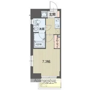 ライブコート泉(イズミ)【4階】の間取り