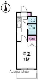 ジョイフル第3小坂【405号室】の間取り